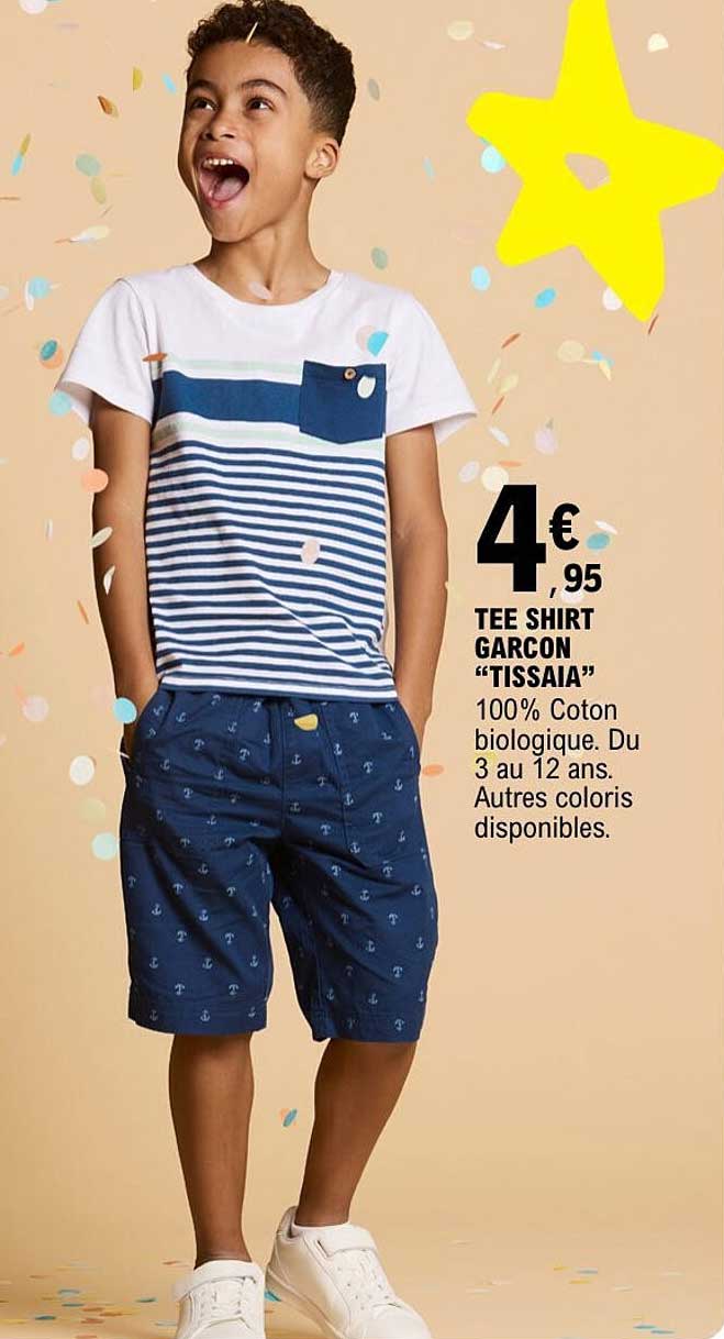 TEE SHIRT GARCON “TISSAIA”