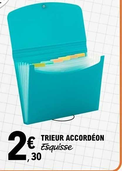 TRIEUR ACCORDÉON