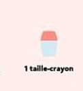 1 taille-crayon