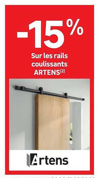 -15% Sur les rails coulissants ARTENS(2)