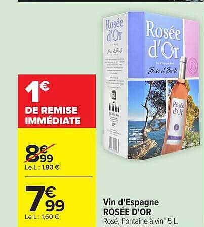 1€ DE REMISE IMMÉDIATE