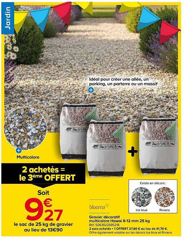 2 achetés = le 3ème OFFERT