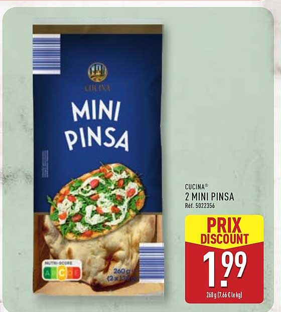 2 MINI PINSA