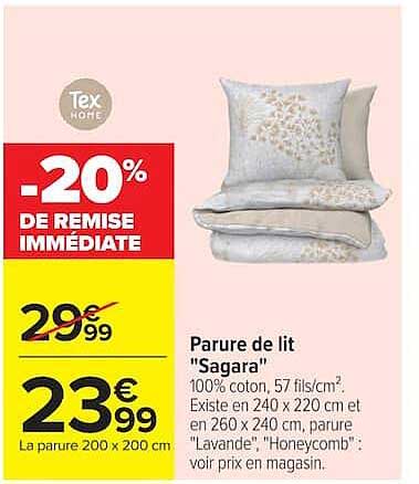 -20% DE REMISE IMMÉDIATE