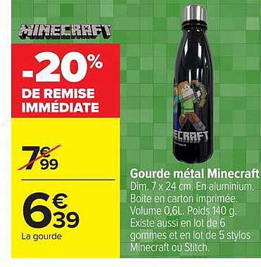 -20% DE REMISE IMMÉDIATE