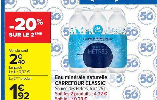 -20% SUR LE 2ÈME