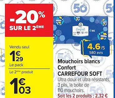 -20% SUR LE 2ÈME