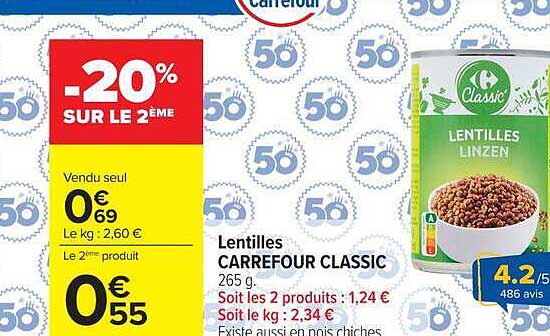 -20% SUR LE 2ÈME