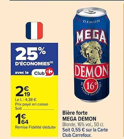 25% D'ÉCONOMIES avec le Club Carrefour