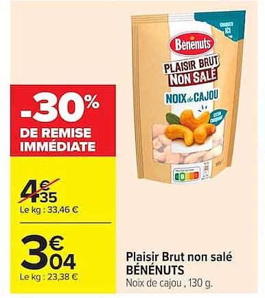 -30% DE REMISE IMMÉDIATE