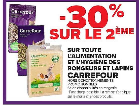 -30% SUR LE 2ÈME