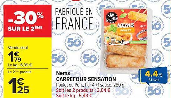 -30% SUR LE 2ÈME