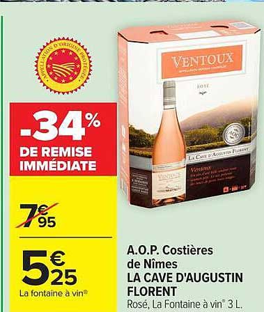 -34% DE REMISE IMMÉDIATE