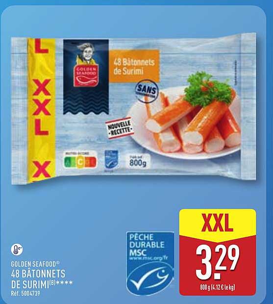 48 Bâtonnets de Surimi