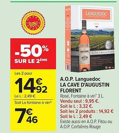 -50% SUR LE 2ÈME