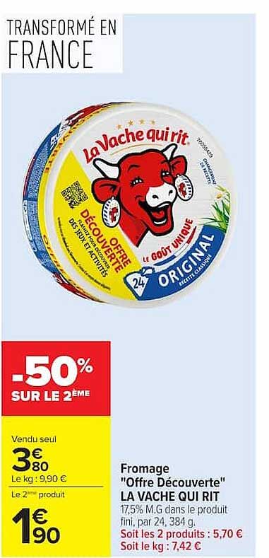 -50% SUR LE 2ÈME