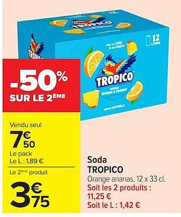-50% SUR LE 2ème