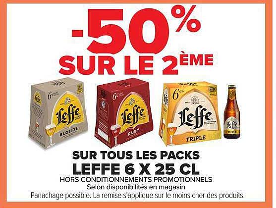 -50% SUR LE 2ÈME