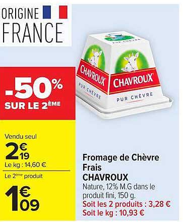 -50% SUR LE 2ÈME