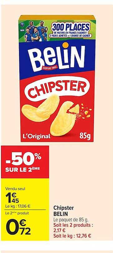 -50% SUR LE 2ÈME