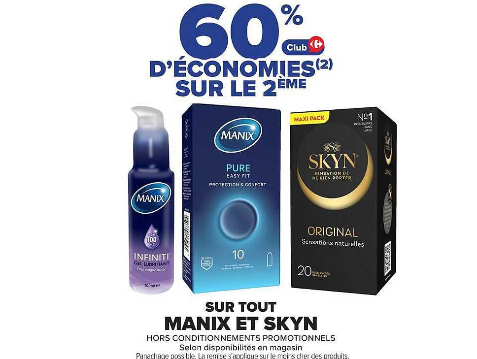 60% D'ÉCONOMIES(2) SUR LE 2ÈME