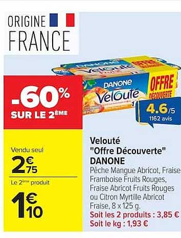 -60% SUR LE 2ème