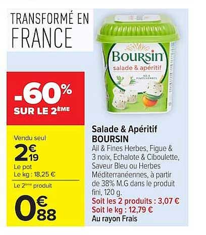 -60% SUR LE 2ÈME
