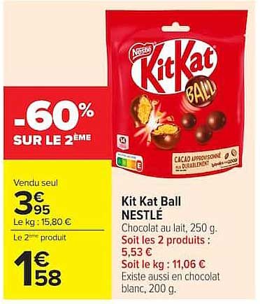 -60% SUR LE 2ÈME