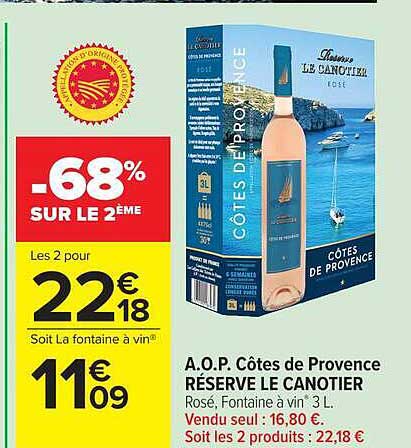 -68% SUR LE 2ÈME