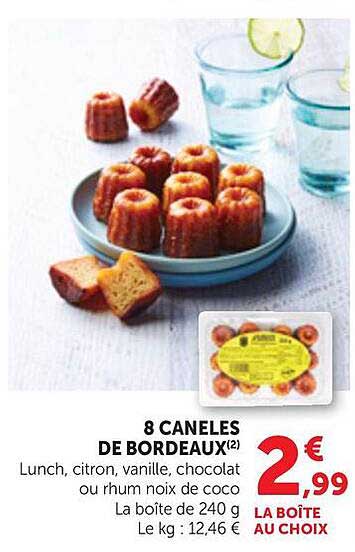 8 CANELES DE BORDEAUX