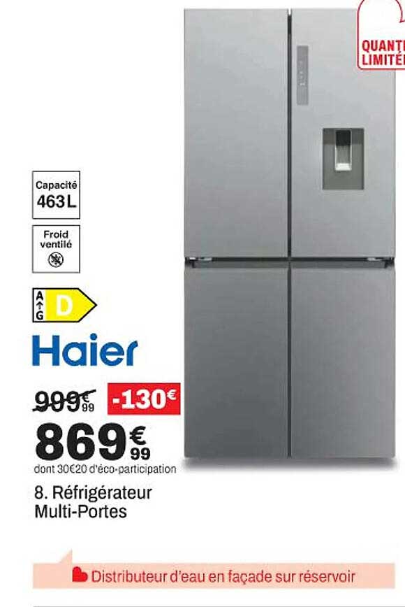 8. Réfrigérateur Multi-Portes