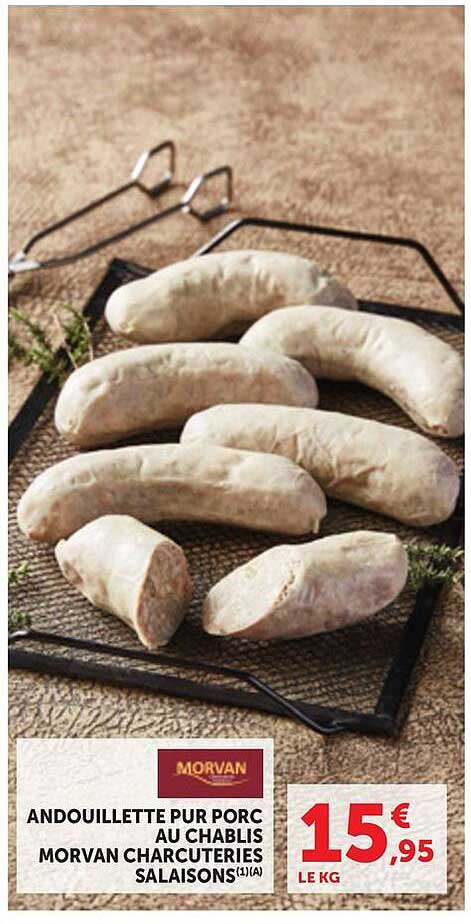 ANDOUILLETTE PUR PORC AU CHABLIS MORVAN CHARCUTIERS SALAISONS(1)(A)