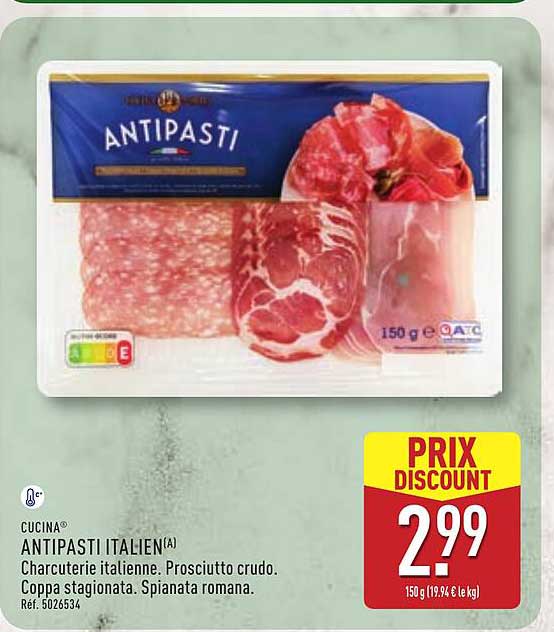 ANTIPASTI ITALIEN(A)