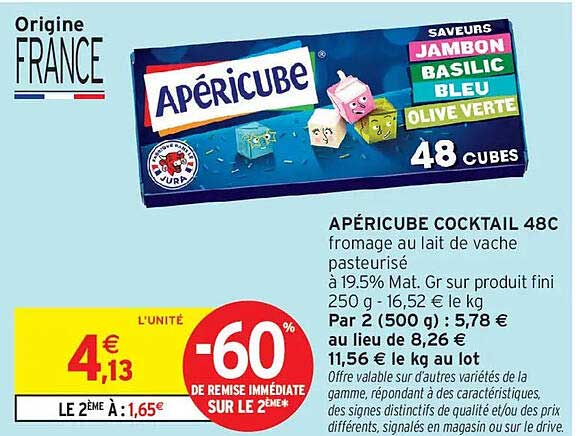 APÉRICUBE COCKTAIL 48C