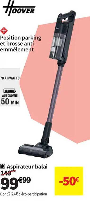 Aspirateur balai