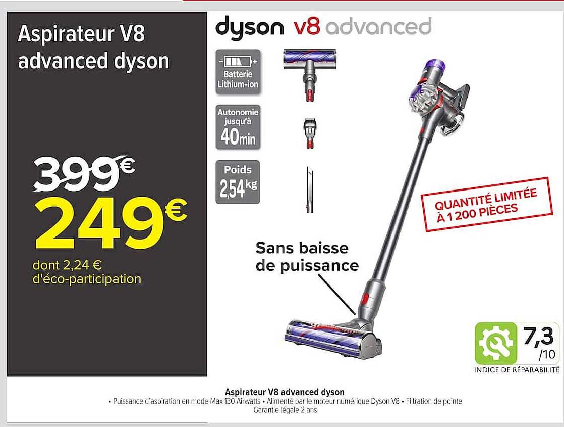 Aspirateur V8 advanced dyson