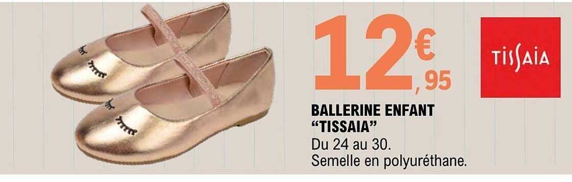 BALLERINE ENFANT “TISSAIA”
