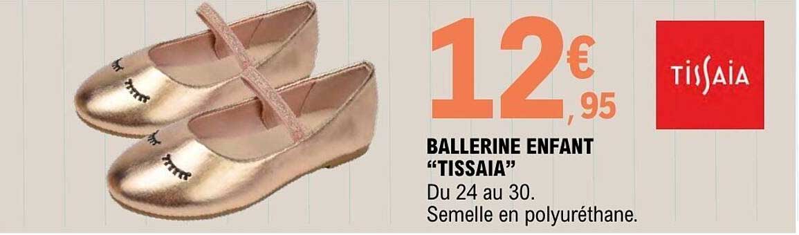 BALLERINE ENFANT “TISSAIA”