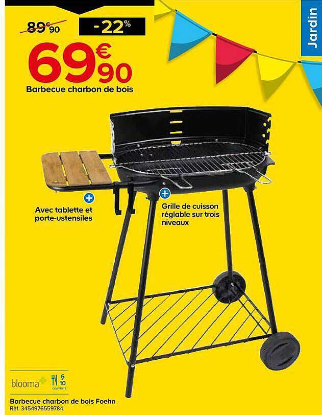 Barbecue charbon de bois Foehn