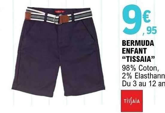 BERMUDA ENFANT “TISSAIA”
