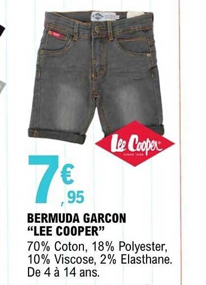 BERMUDA GARÇON «LEE COOPER»