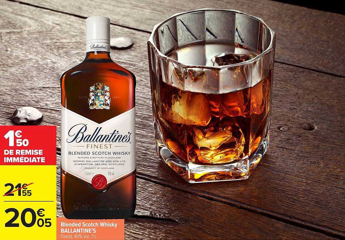 Blended Scotch Whisky BALLANTINE'S Finest, 40% vol., 1L