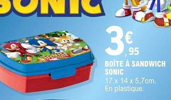 BOÎTE À SANDWICH SONIC