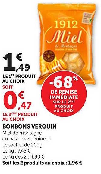 BONBONS VERQUIN