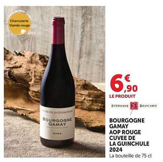 BOURGOGNE GAMAY AOP ROUGE CUVEE DE LA GUINCHULE 2024