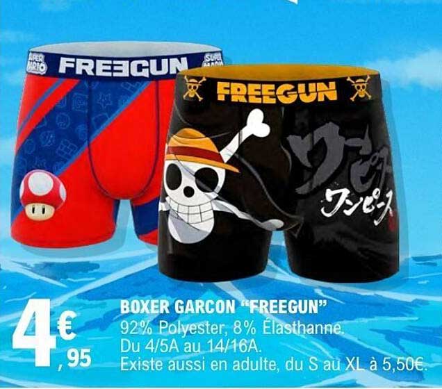 BOXER GARCON “FREEGUN”