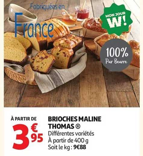 BRIOCHES MALINE THOMAS ®