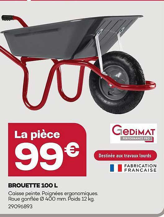BROUETTE 100 L
