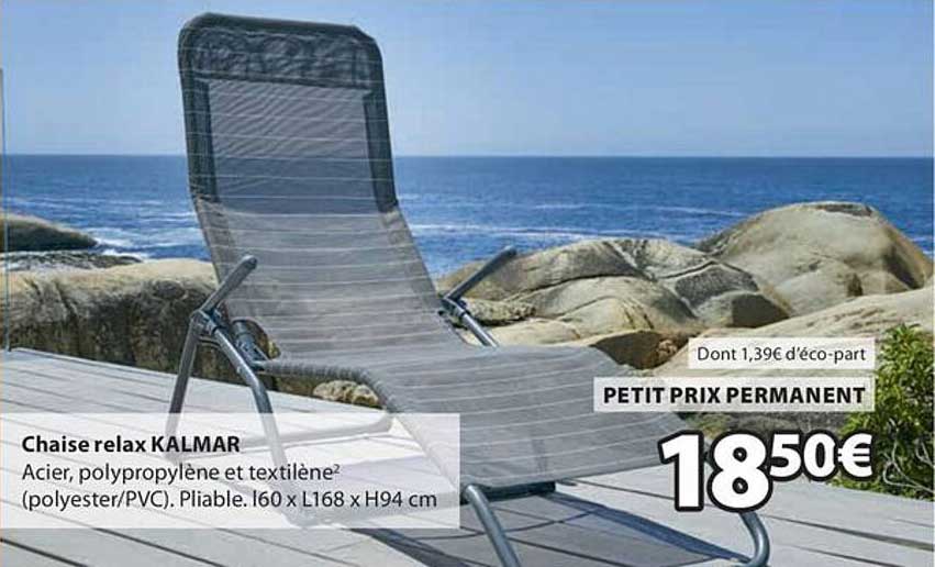 Chaise relax KALMAR