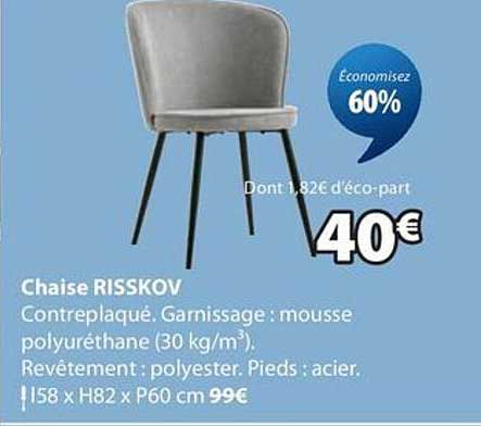 Chaise RISSKOV